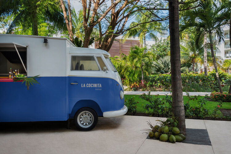 La Cocinita foodtruck in the luxurious resort of Finest Playa Mujeres