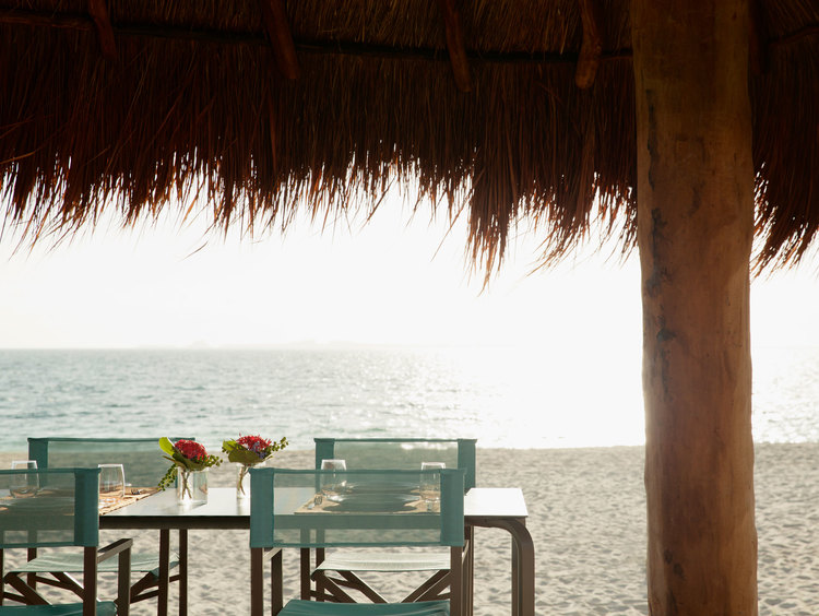Restaurante Las Dunas Beach House en Cancún 